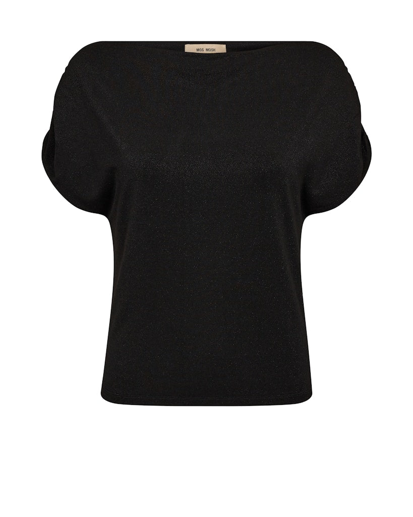 Shima Sleeveless Tee Black