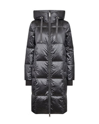 Nova Metallic Down Jacket Dark Grey