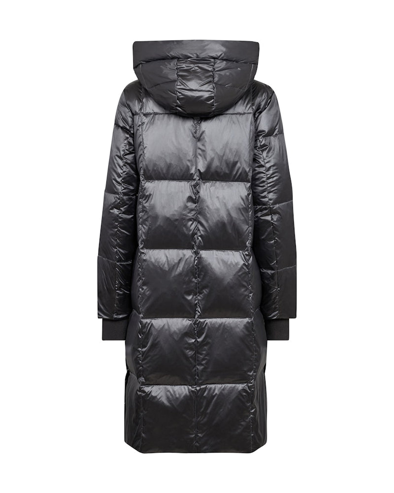 Nova Metallic Down Jacket Dark Grey