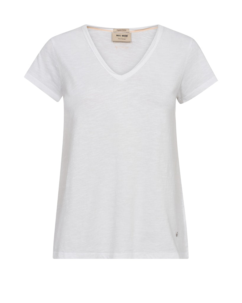 Tulli V Basic Tee White