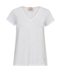 Tulli V Basic Tee White