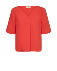 Raina Alexis Blouse Spicy Orange