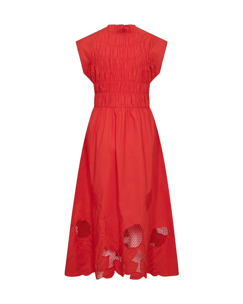 Aria Mono Spicy Orange Dress