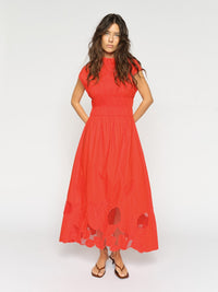 Aria Mono Spicy Orange Dress