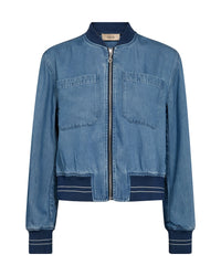 Cate Onyx Jacket Light Blue Denim