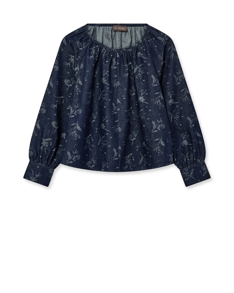 Poise Jacquard Blouse