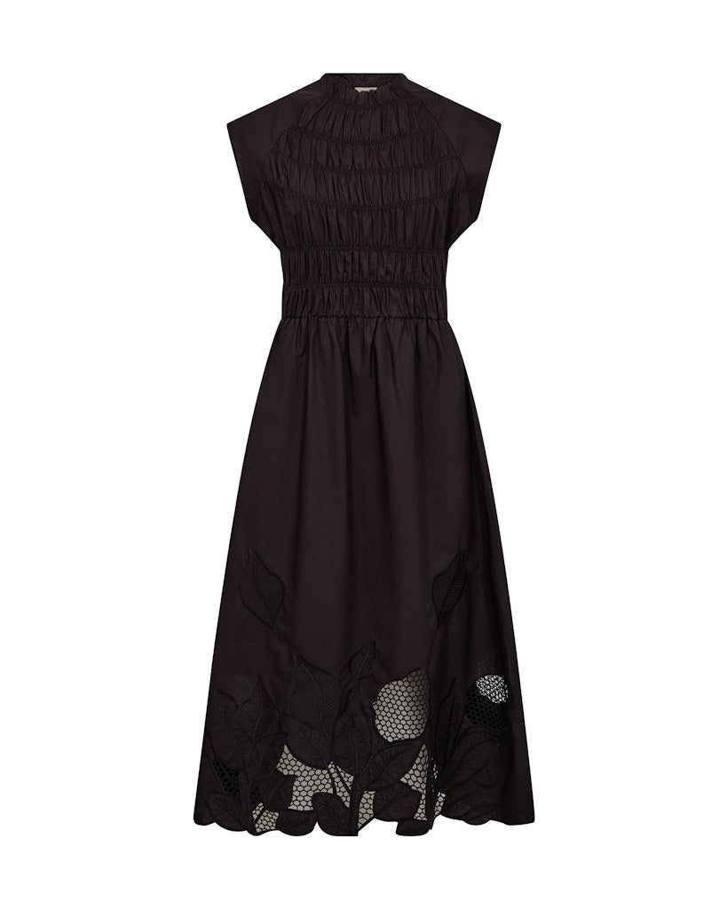 Aria Mono Black Dress