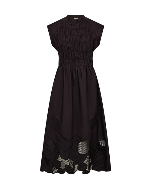 Aria Mono Black Dress