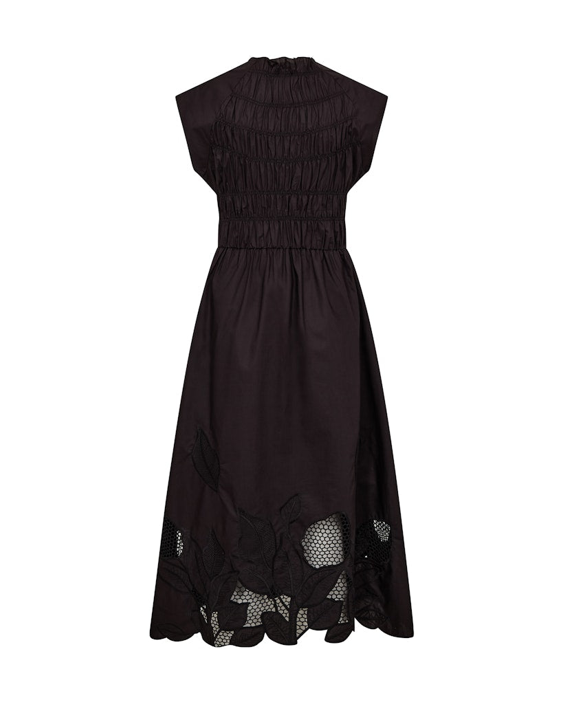 Aria Mono Black Dress