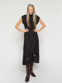 Aria Mono Black Dress