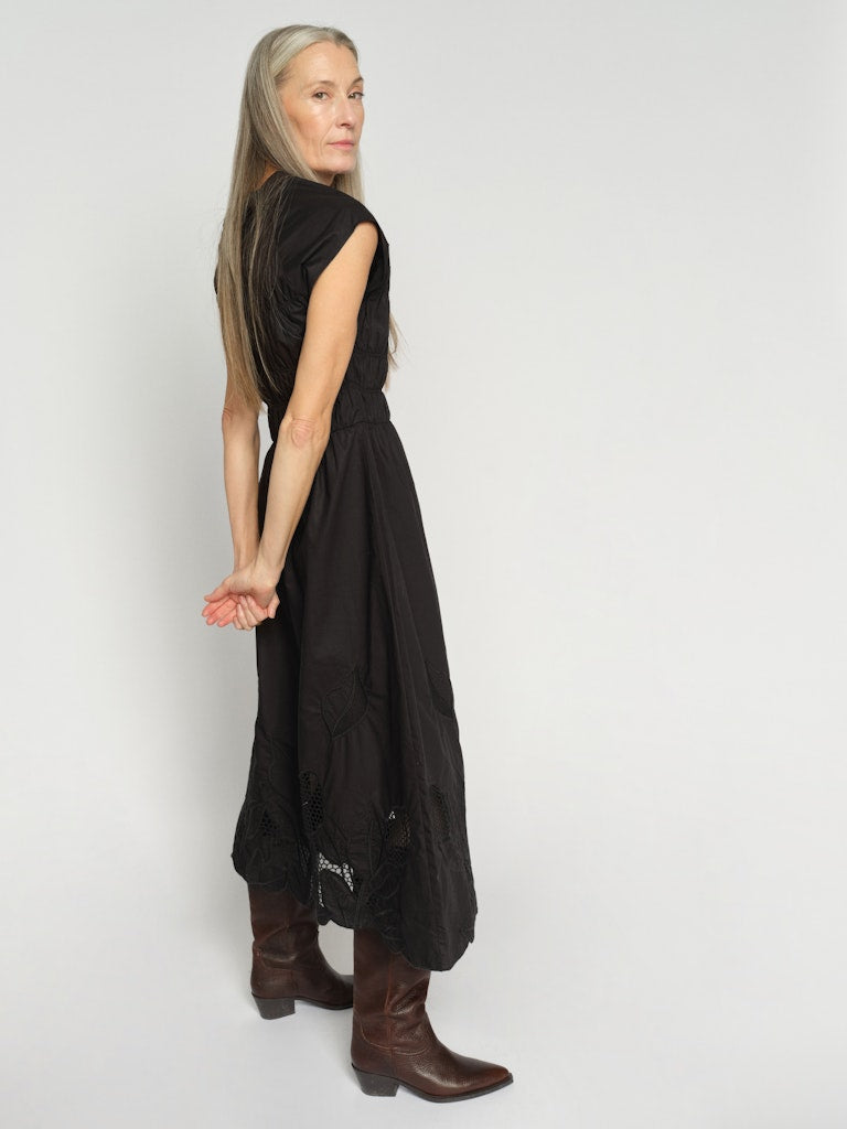 Aria Mono Black Dress