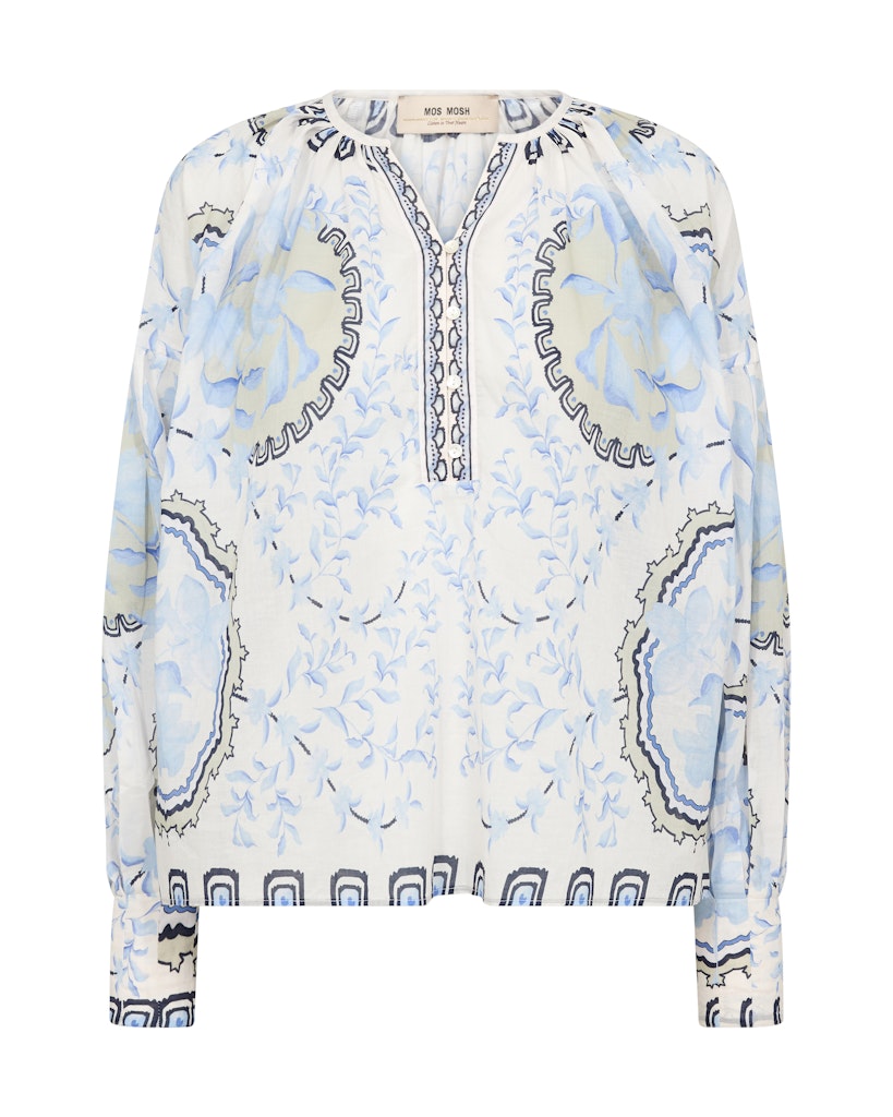 Wylde Orchid Blouse Brunnera Blue