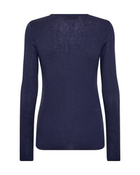 Bouch O Neck Knit Crown Blue