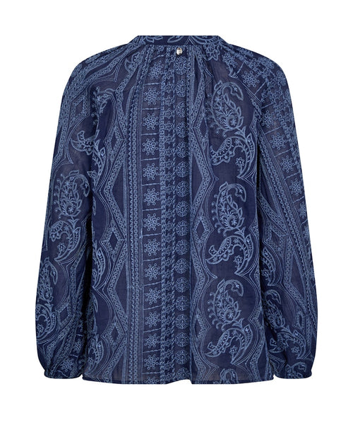 Gata Allo Blouse Crown Blue