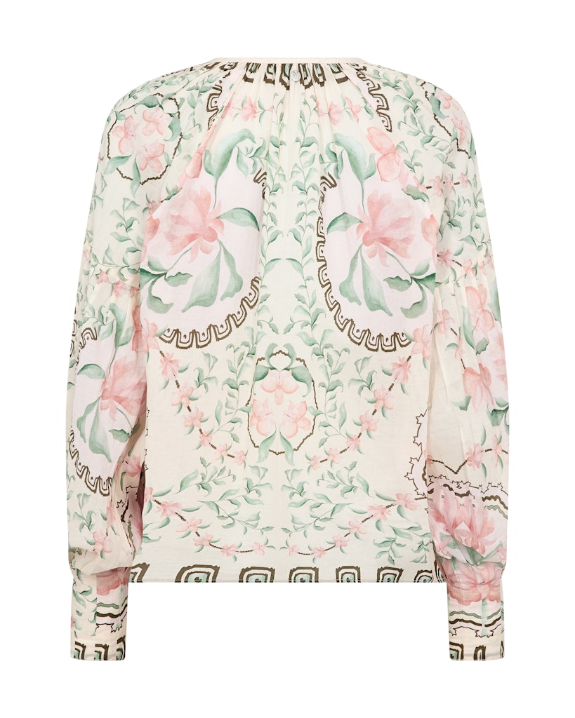 Wylde Orchid Blouse Turf Green
