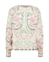 Wylde Orchid Blouse Turf Green