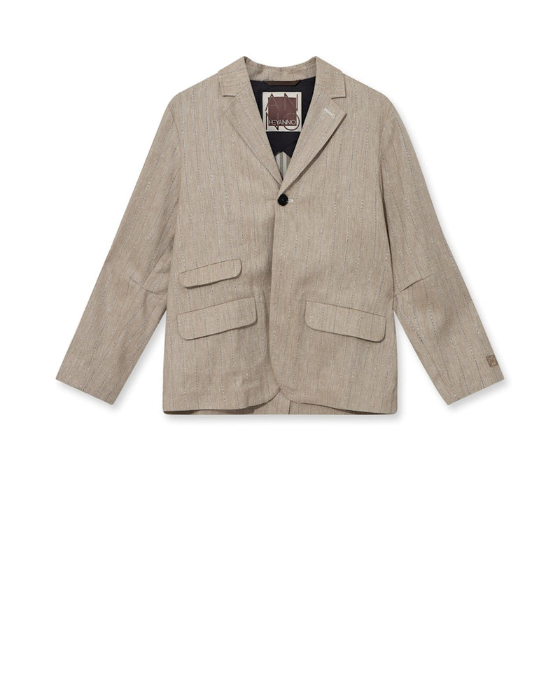 Humble Herringbone Blazer Iced Coffee