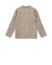 Humble Herringbone Blazer Iced Coffee