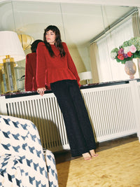 Soey Shimmer Jeans Black