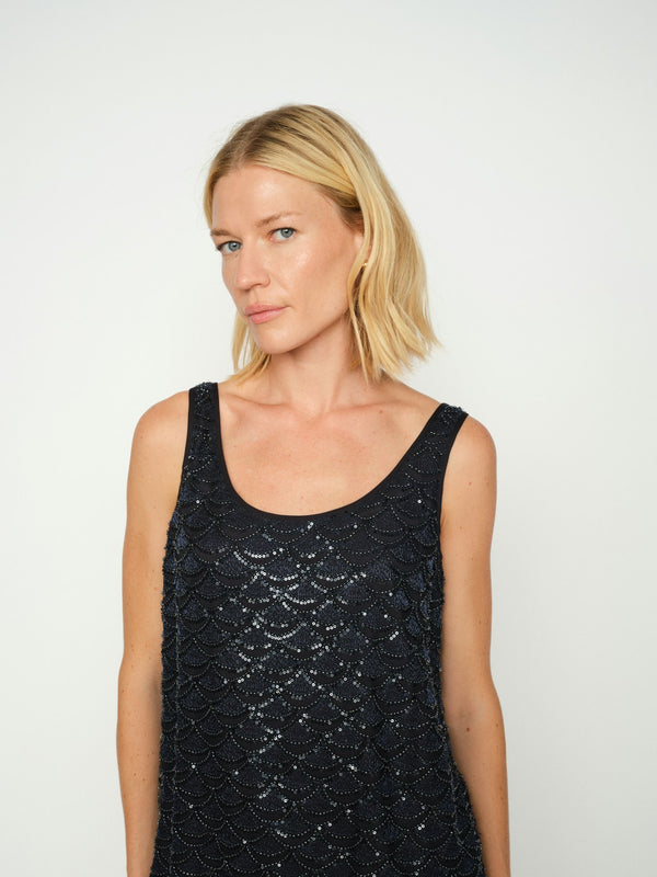 Astra Bead Top Salute Navy
