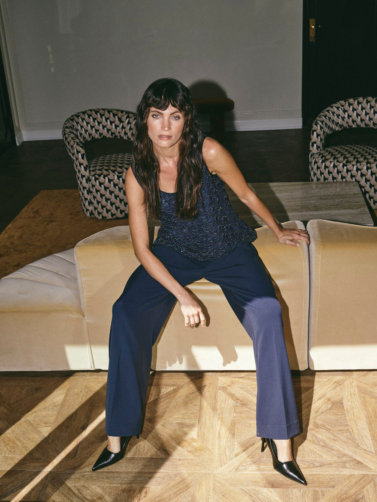 Astra Bead Top Salute Navy