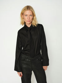 Ayen Stripe Shirt Black