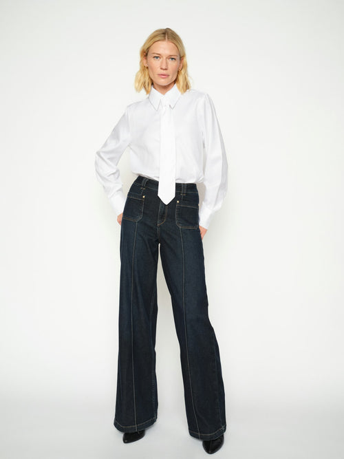 Ayen Stripe Shirt White