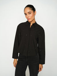Rie Geri Shirt Black