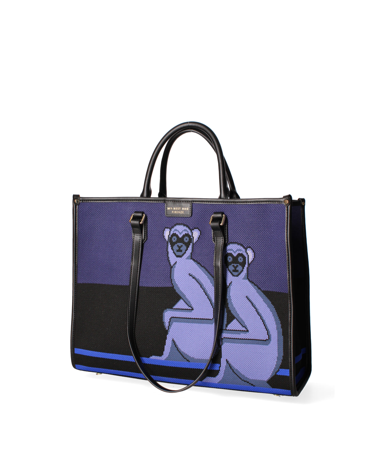 My Best Bag Tote Monkeys in the Night Design