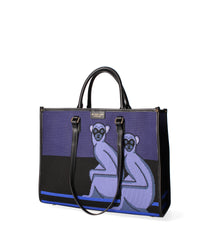 My Best Bag Tote Monkeys in the Night Design