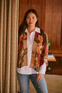 Nasturtium Fawn Natural Kimono