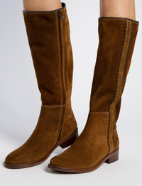 Posada Rociera Suede Boot Peat