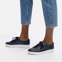 Rally Leather Trainers Midnight Navy