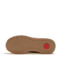 Retro-Q Metallic-Fabric/Suede Trainers Gold