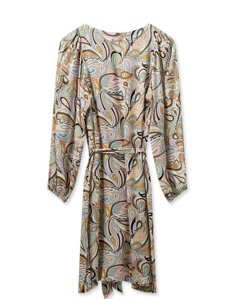 Rosaleen Arzu Dress Smoke Green