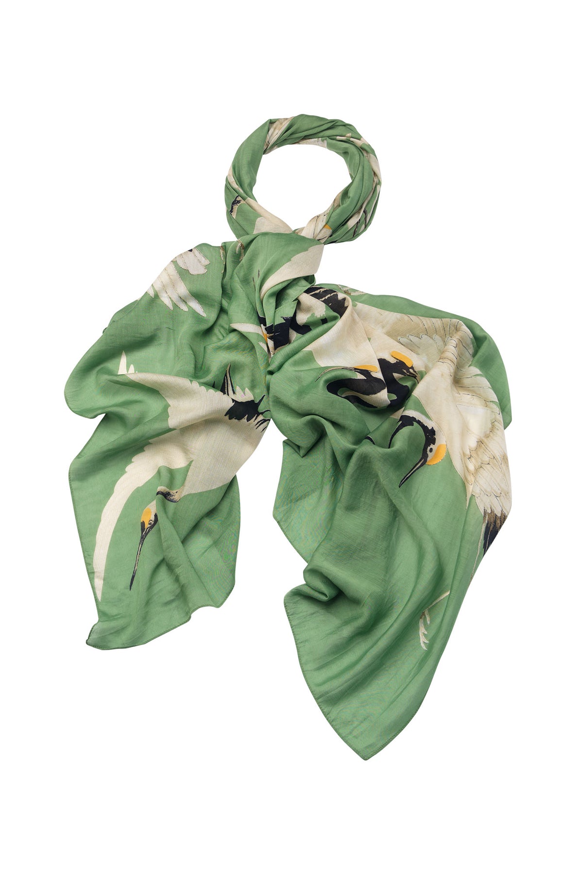 Stork Pea Green Scarf