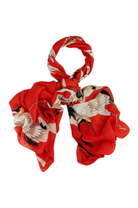Stork Scarlet Scarf