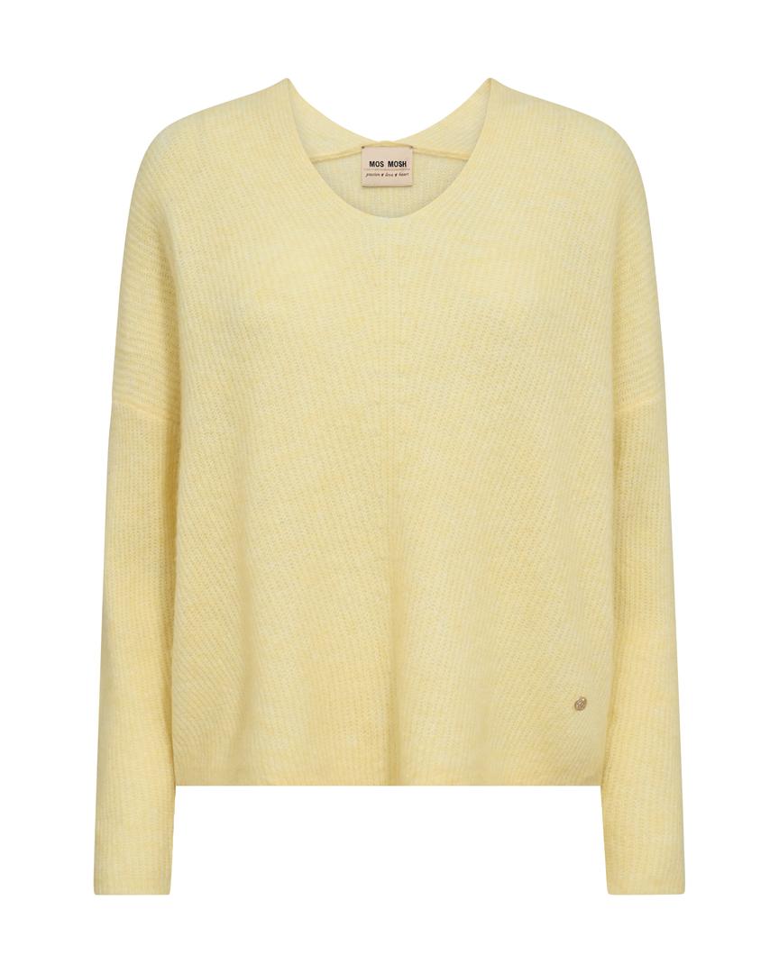 Thora V Neck Knit French Vanilla