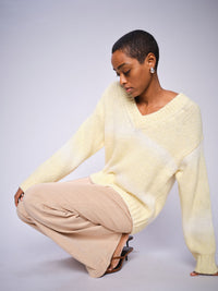 Welma Gradient Knit French Vanilla