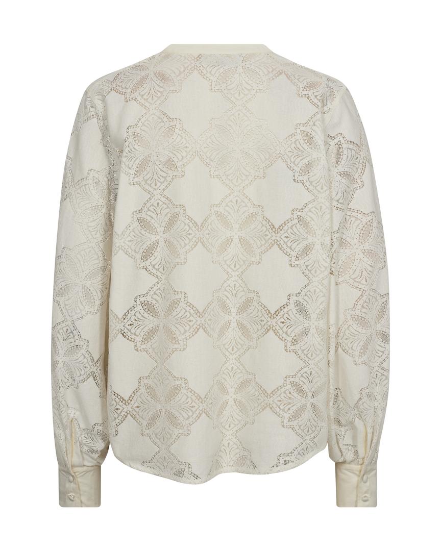 Yen Sina Lace Blouse Ecru