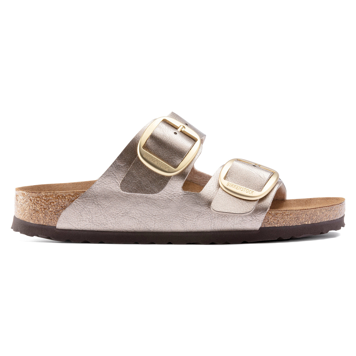 Arizona Big Buckle Graceful Taupe Sandal Birko Flor Sandals