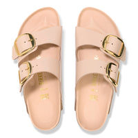 Arizona Big Buckle New Beige Leather Sandal