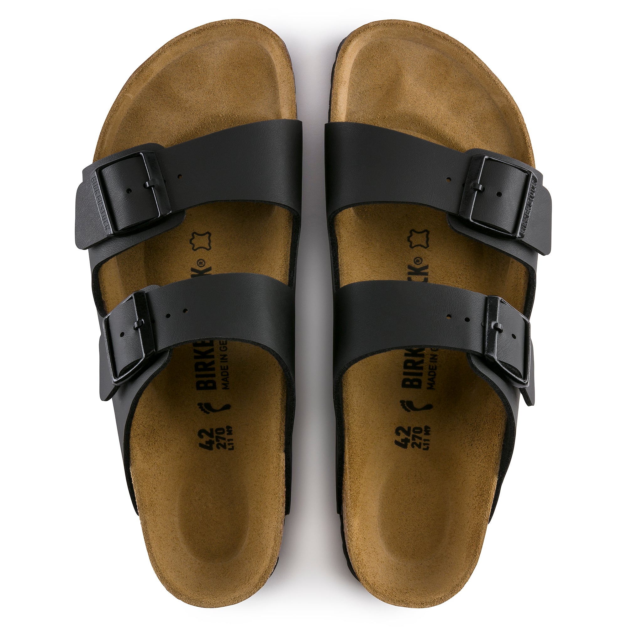 Birkenstock sandals mens black online