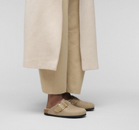 Boston Big Buckle Shearling Tabacco