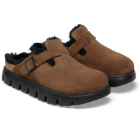 Boston Chunky Shearling Dark Tea