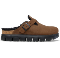 Boston Chunky Shearling Dark Tea