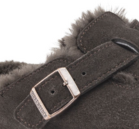 Boston Shearling Suede Leather Mocca