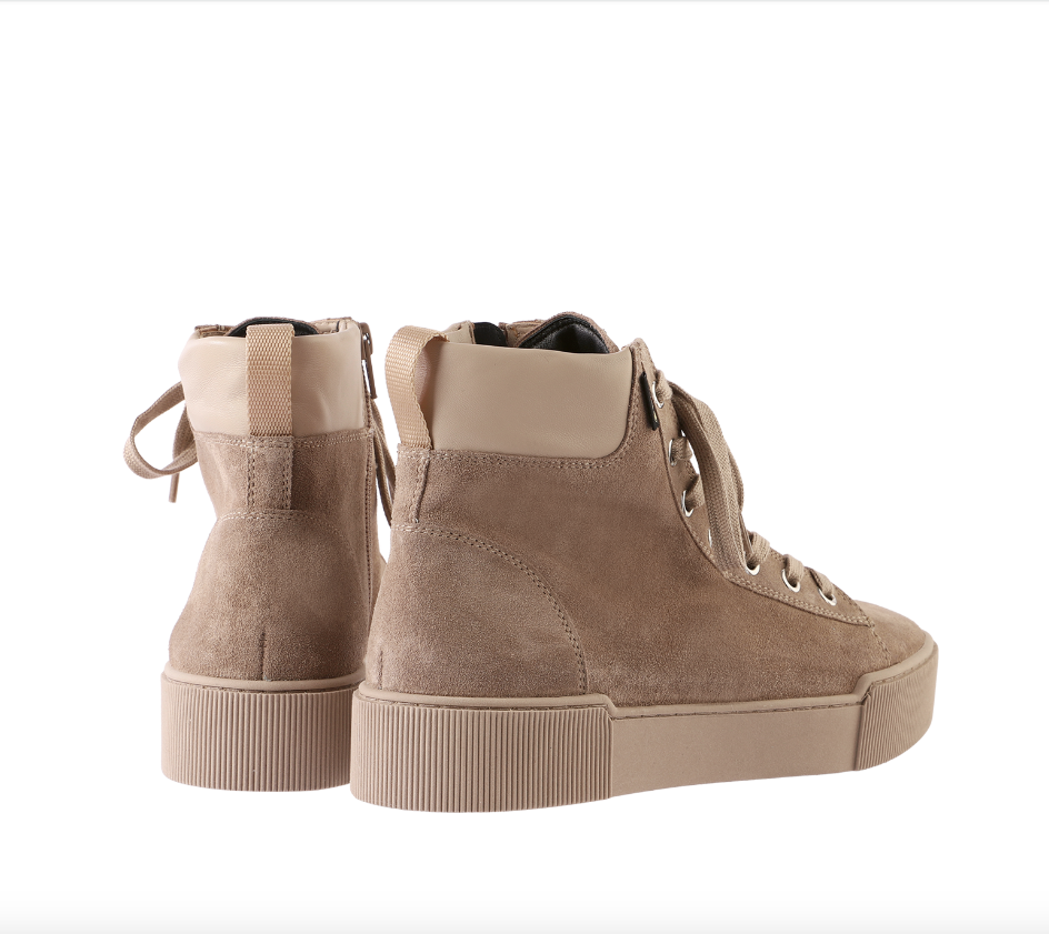 Buddy High Top Boot Taupe