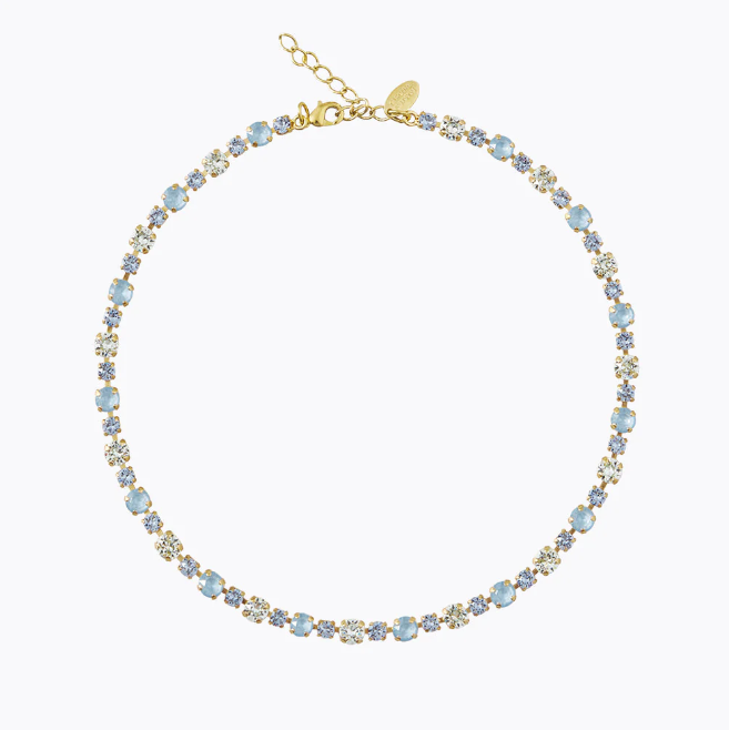 Sky Ignite Calanthe Necklace Gold