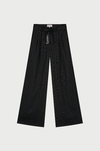 Charlie Trouser Black Silver
